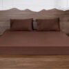 Luxury-Cotton-Solid-Fitted-Bed-Sheet-525-TC-Cocoa-Brown