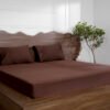 Luxury-Cotton-Solid-Fitted-Bed-Sheet-525-TC-Cocoa-Brown