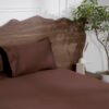 Luxury-Cotton-Solid-Fitted-Bed-Sheet-525-TC-Cocoa-Brown