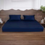 Luxury Cotton Solid Fitted Bed Sheet 525 TC