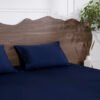 Luxury-Cotton-Solid-Fitted-Bed-Sheet-525-TC-Midnight-Navy