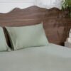 Luxury-Cotton-Solid-Fitted-Bed-Sheet-525-TC-Minted-Meadows