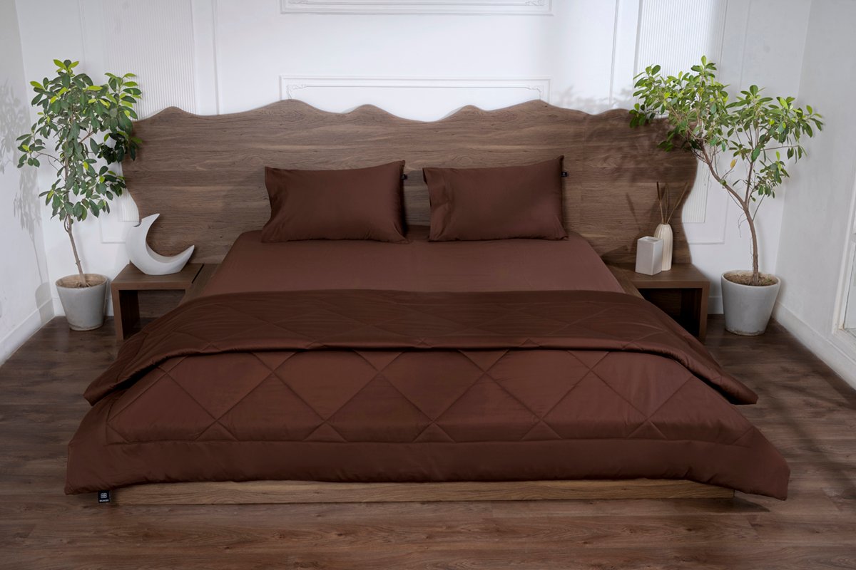 All-Season-Pure-Cotton-Comforters-Set-Cocoa-Brown