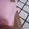 Premium Cotton Solid Fitted Bed Sheet 300 TC Quartz pink