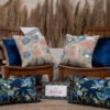 Belihode Luxury Blue Cushion Covers