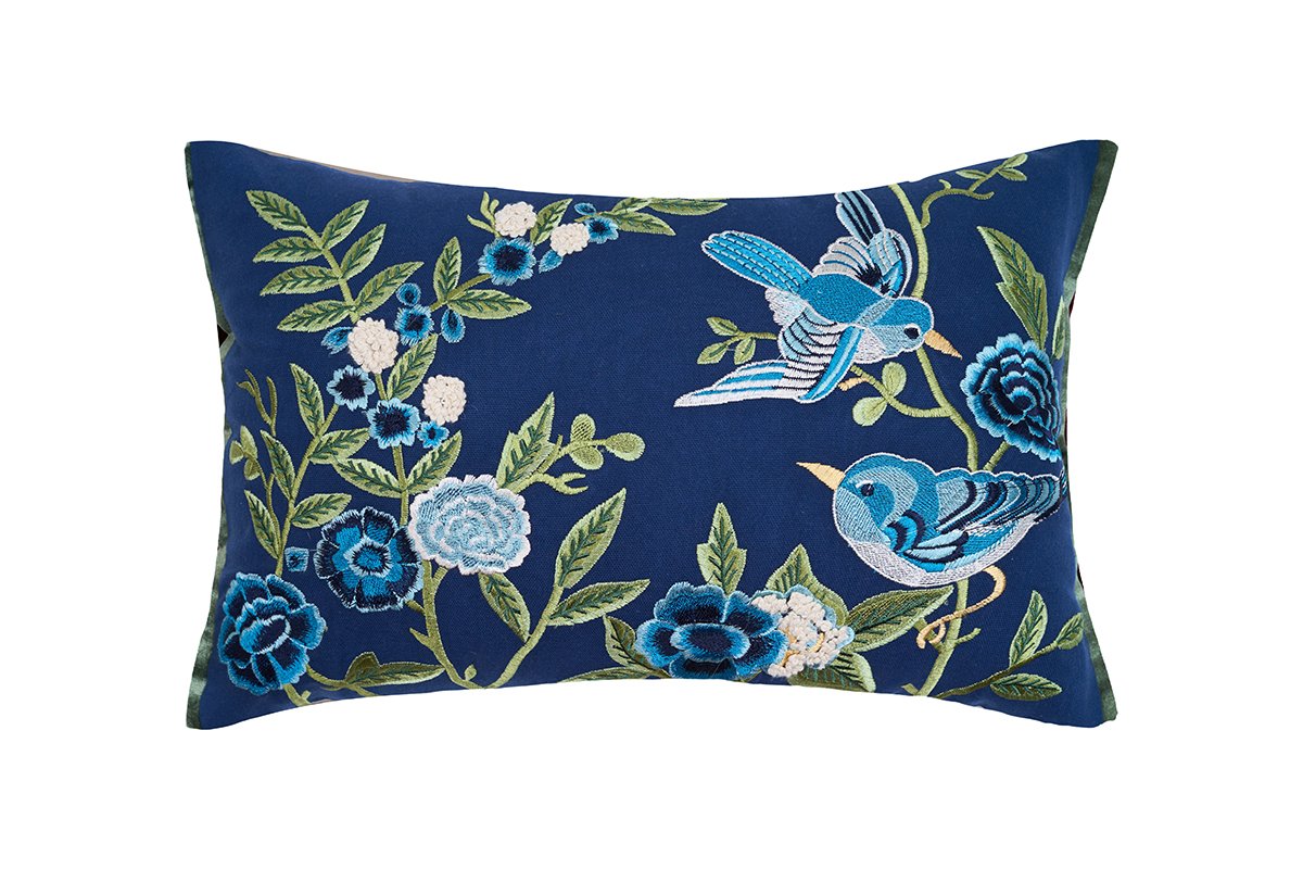 Belihode Luxury Blue Cushion Covers